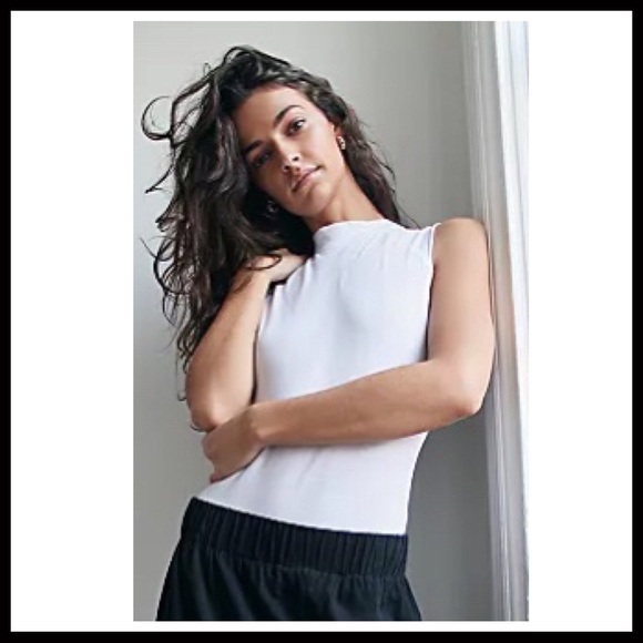 FREE PEOPLE BOHO BODYSUIT TOP SLEEVELESS TEE A2C - Picture 9 of 16